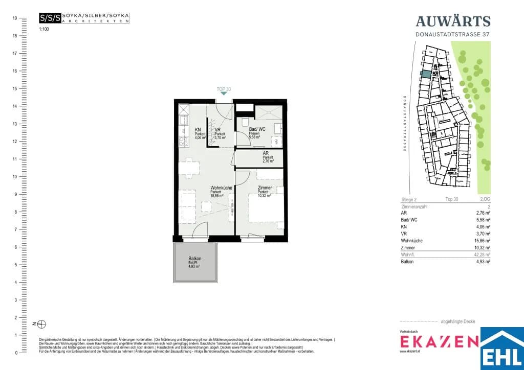 2-Zimmer-Wohnung mieten in Wien – 42,28 m², € 1.060 – Bild 20 von 20