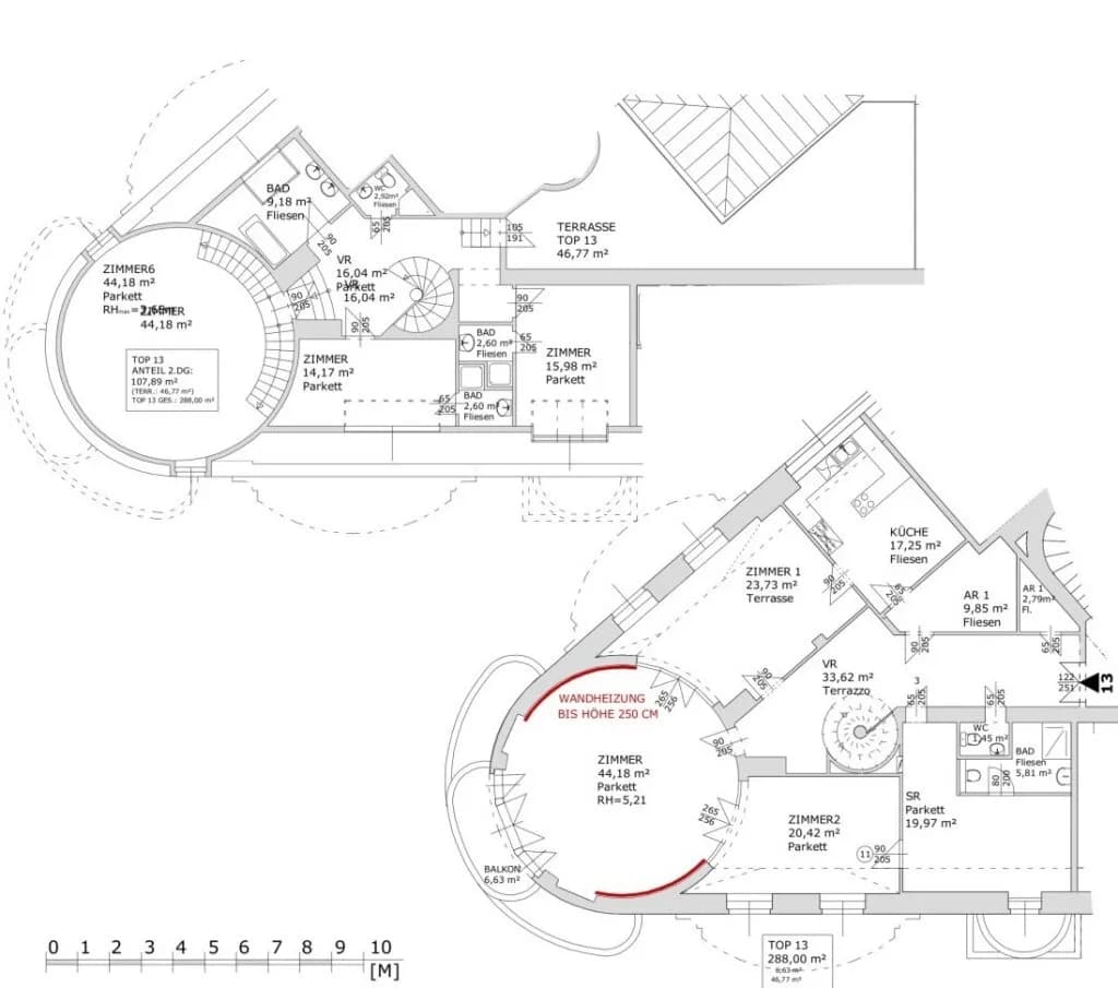 7-Zimmer-Wohnung mieten in Wien – 288 m², € 5.200 – Bild 14 von 14