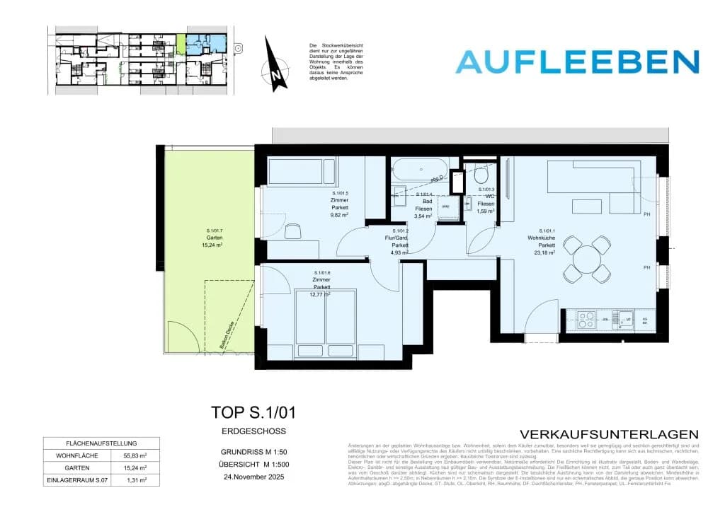3-Zimmer-Wohnung kaufen in Wien – 57,54 m², € 374.900 – Bild 11 von 11