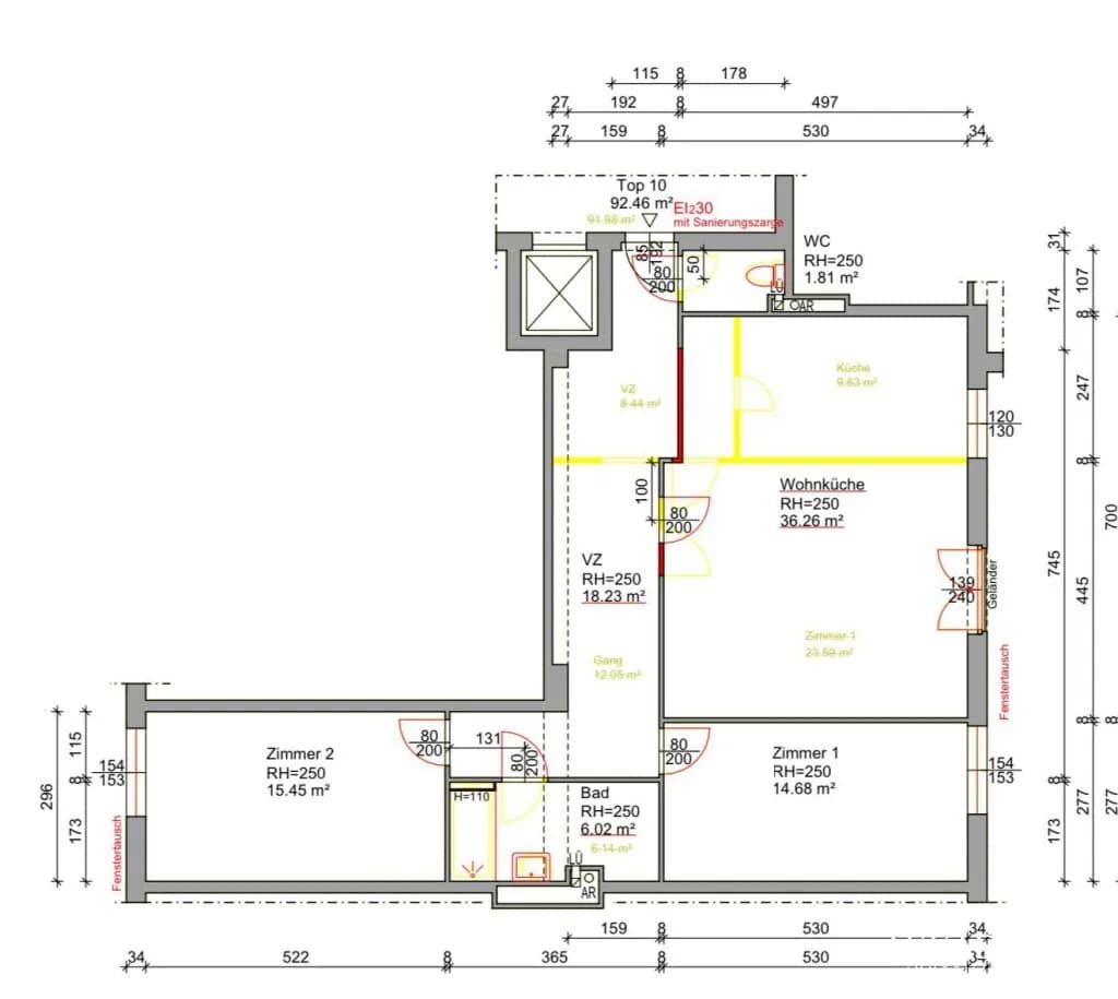 3-Zimmer-Wohnung mieten in Wien – 93,21 m², € 2.150 – Bild 18 von 18