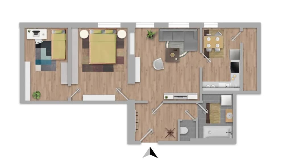 3-Zimmer-Wohnung kaufen in Wien – 63 m², € 279.000 – Bild 11 von 11