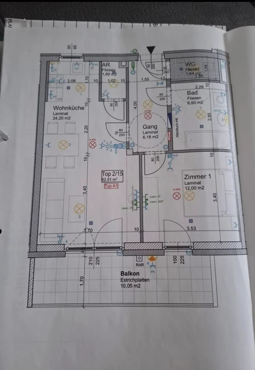 3-Zimmer-Wohnung mieten in Amstetten – 53 m², € 595 – Bild 9 von 9