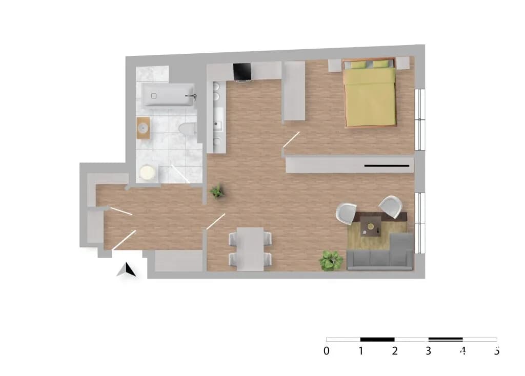 2-Zimmer-Wohnung kaufen in Wien – 51,69 m², € 250.000 – Bild 11 von 11