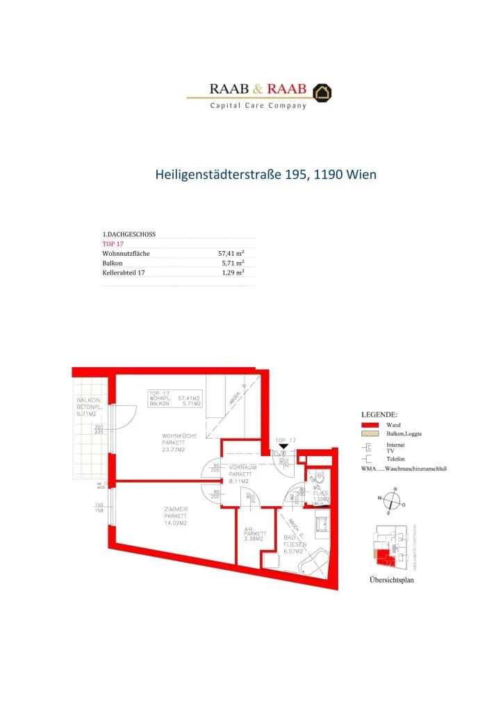 2-Zimmer-Wohnung kaufen in Wien – 57 m², € 494.000 – Bild 19 von 19