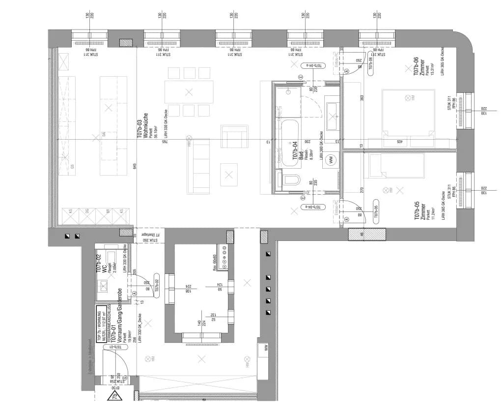 3-Zimmer-Wohnung mieten in Wien – 112,97 m², € 2.890 – Bild 16 von 16