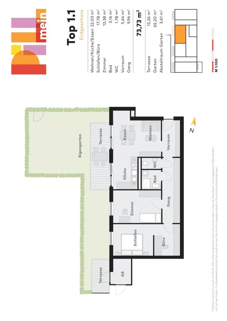 3-Zimmer-Wohnung kaufen in Linz – 73,73 m², € 469.000 – Bild 8 von 8