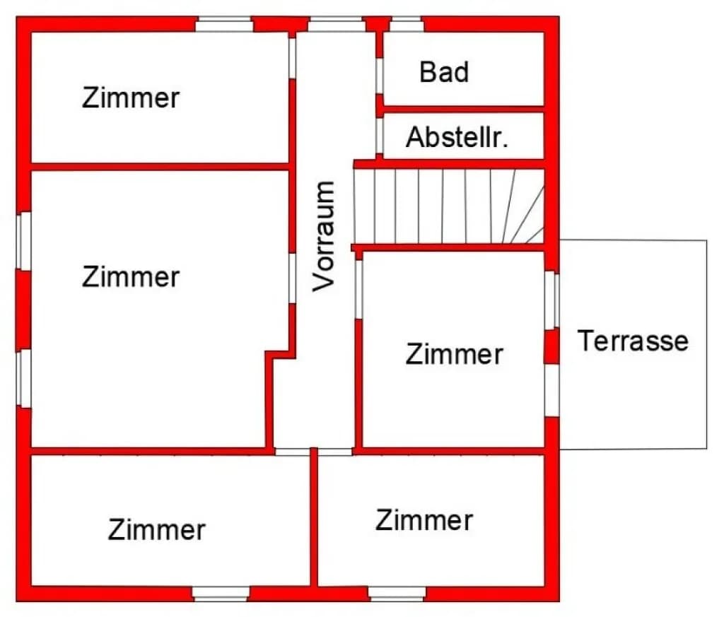 7-Zimmer-Haus kaufen in Mistelbach – 120 m², € 290.000 – Bild 22 von 23