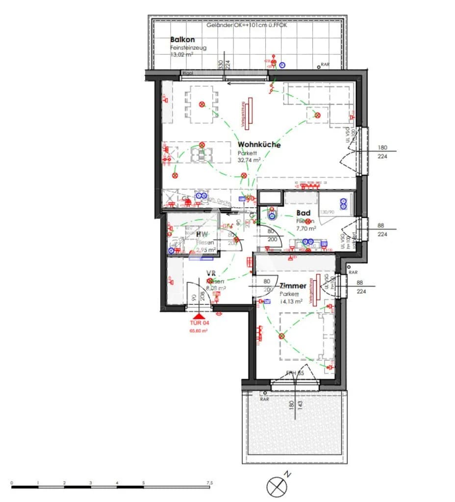 2-Zimmer-Wohnung kaufen in Wien – 65,6 m², € 499.900 – Bild 8 von 8