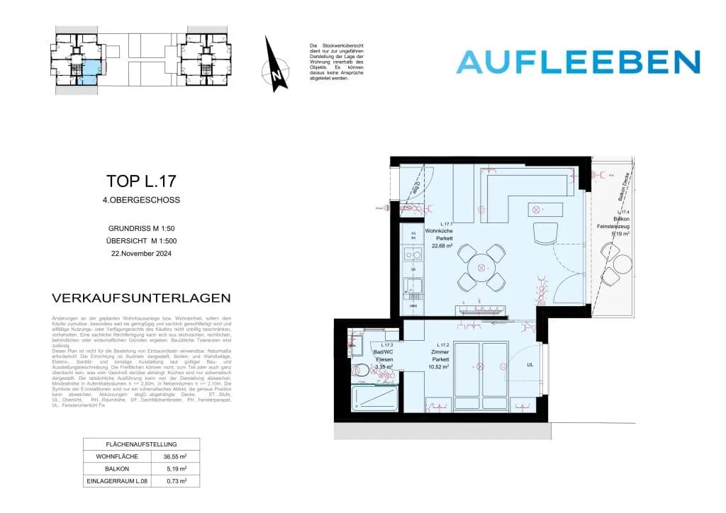 2-Zimmer-Wohnung kaufen in Wien – 36,55 m², € 239.900 – Bild 11 von 11