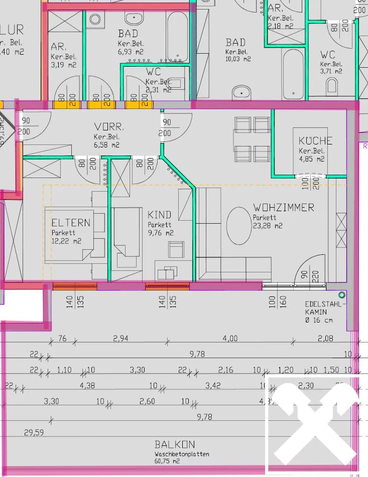 3-Zimmer-Wohnung kaufen in Vöcklabruck – 71 m², € 263.000 – Bild 20 von 20