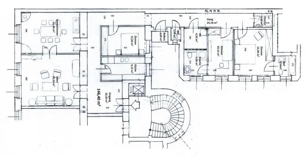 5-Zimmer-Wohnung mieten in Wien – 146 m², € 2.900 – Bild 12 von 28