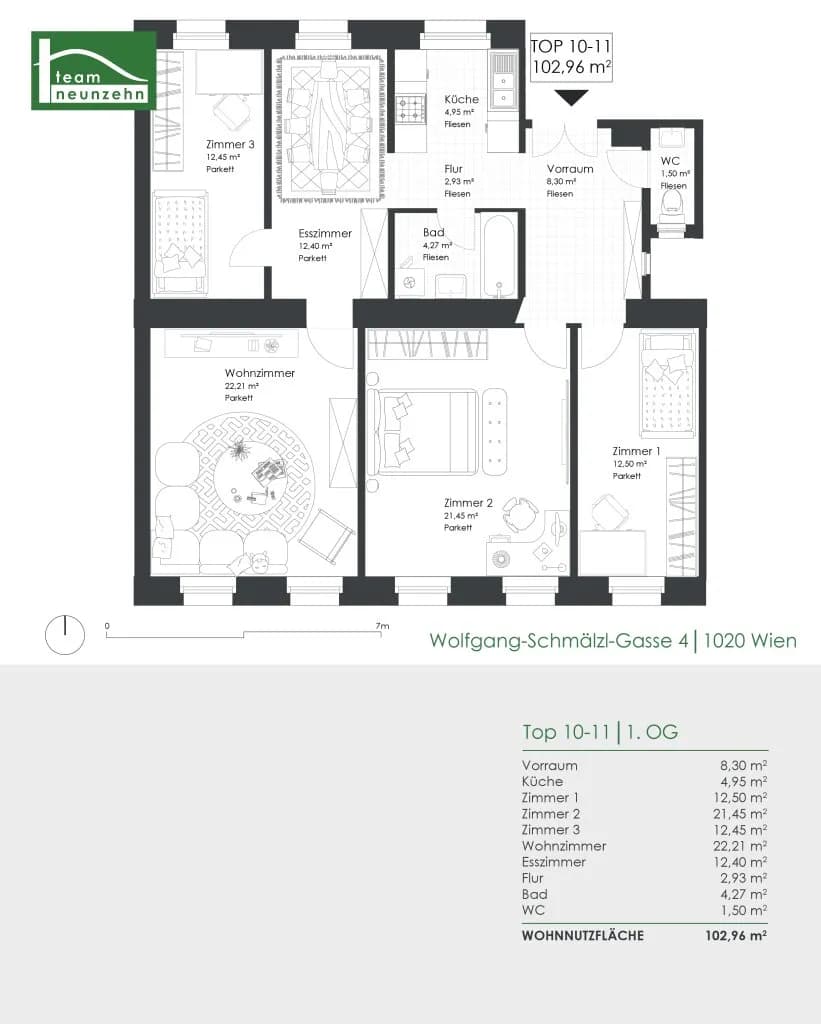 5-Zimmer-Wohnung kaufen in Wien – 102,96 m², € 660.000 – Bild 27 von 27