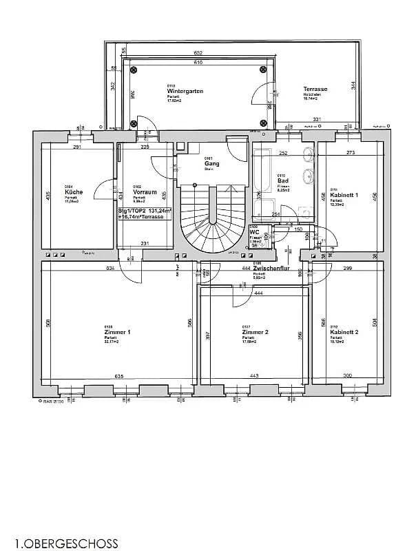 5-Zimmer-Wohnung mieten in Mödling – 131 m², € 2.375 – Bild 25 von 25