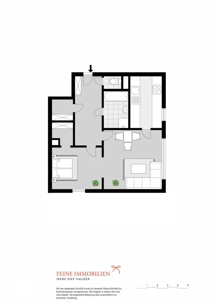 2-Zimmer-Wohnung mieten in Wien – 47,9 m², € 1.156 – Bild 11 von 11