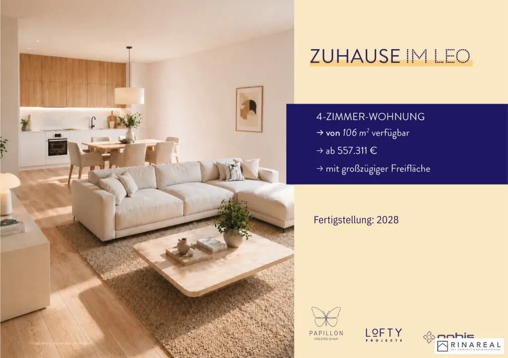 2-Zimmer-Wohnung kaufen in Bruck an der Leitha – 49,2 m², € 267.237