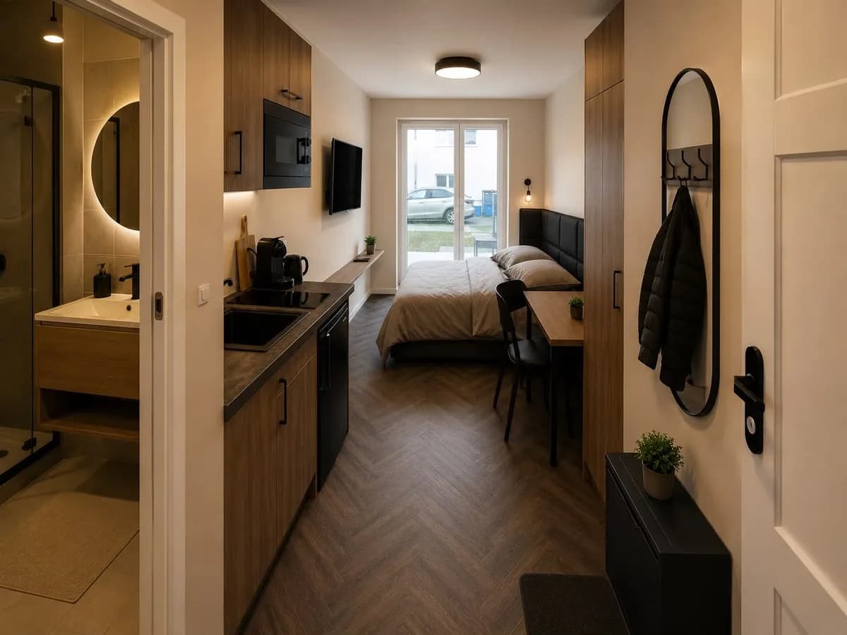 1-Zimmer-Wohnung mieten in Graz – 28 m², € 850