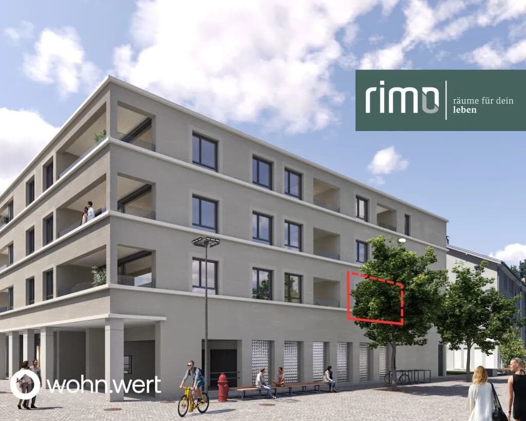 1-Zimmer-Wohnung mieten in Feldkirch – 35,7 m², € 964