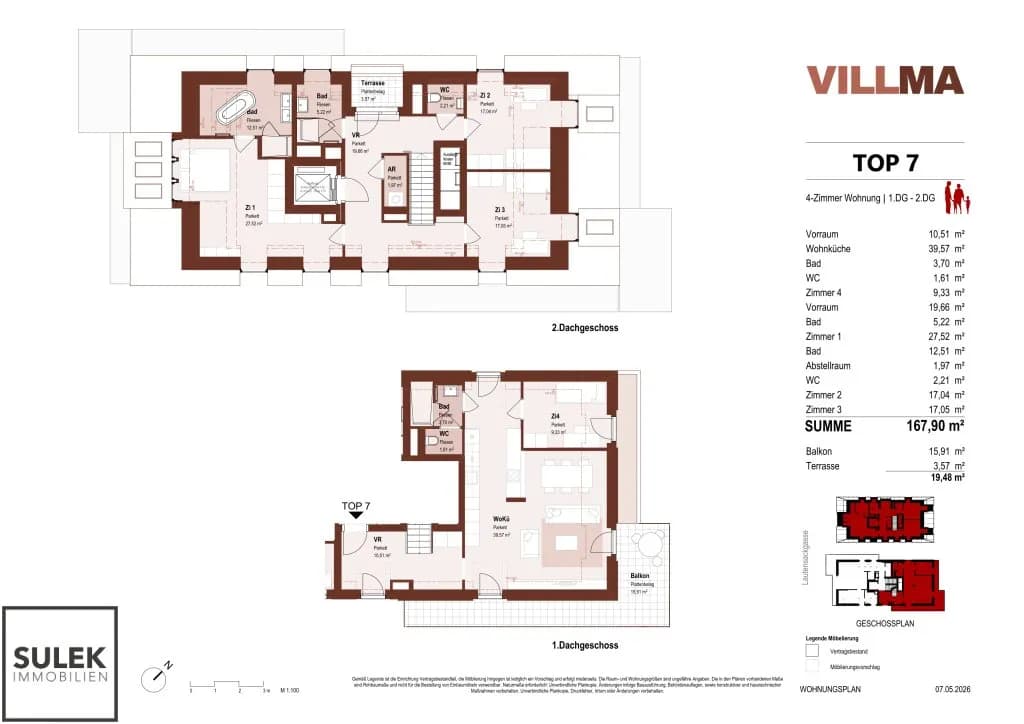 5-Zimmer-Wohnung mieten in Wien – 167,9 m², € 3.999 – Bild 36 von 36