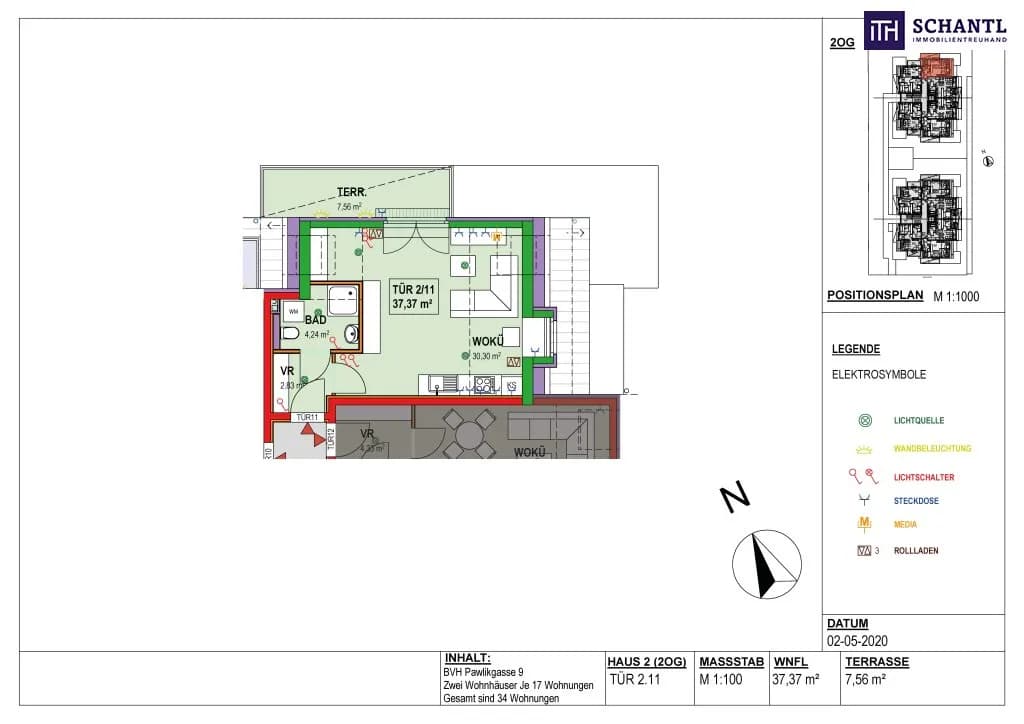 1-Zimmer-Wohnung mieten in Wien – 37,37 m², € 800 – Bild 10 von 10