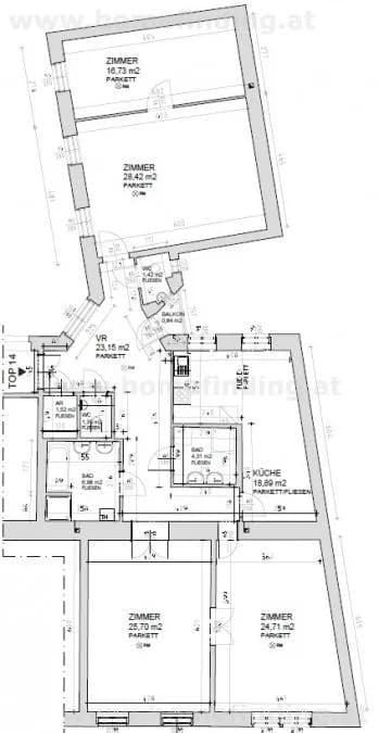 4-Zimmer-Wohnung mieten in Wien – 153,18 m², € 3.141 – Bild 17 von 17