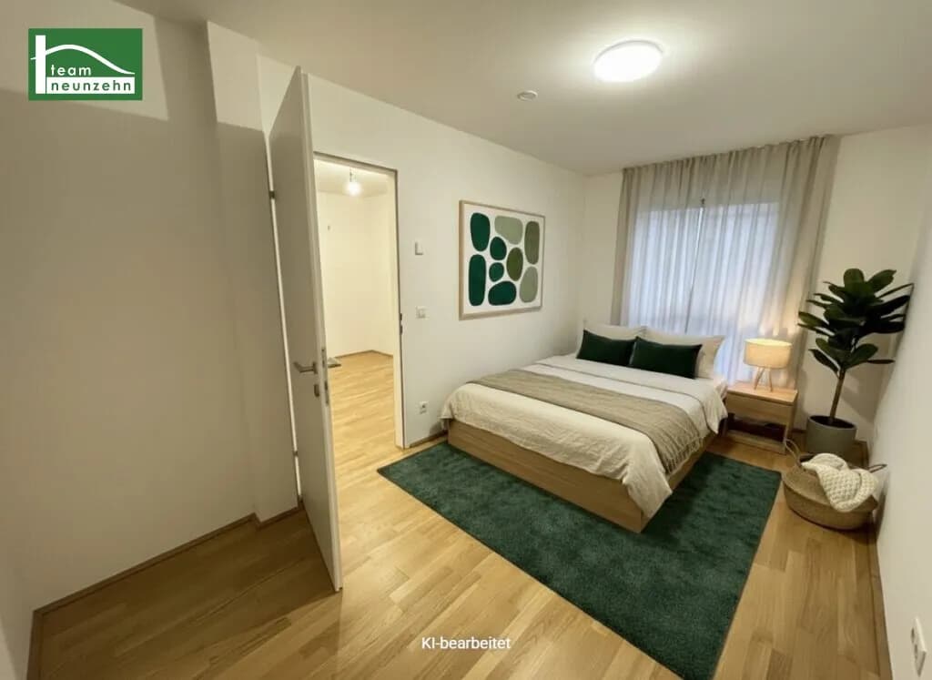 2-Zimmer-Wohnung mieten in Wien – 43,92 m², € 828