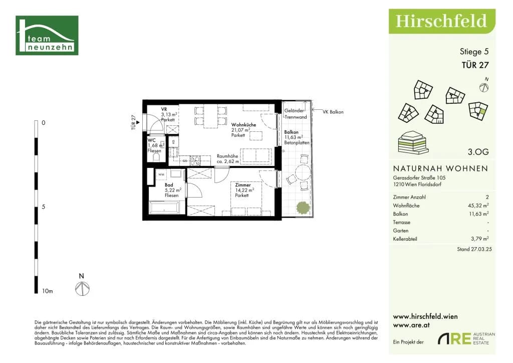Immobilie kaufen in Wien – 45,32 m², € 244.000 – Bild 26 von 26