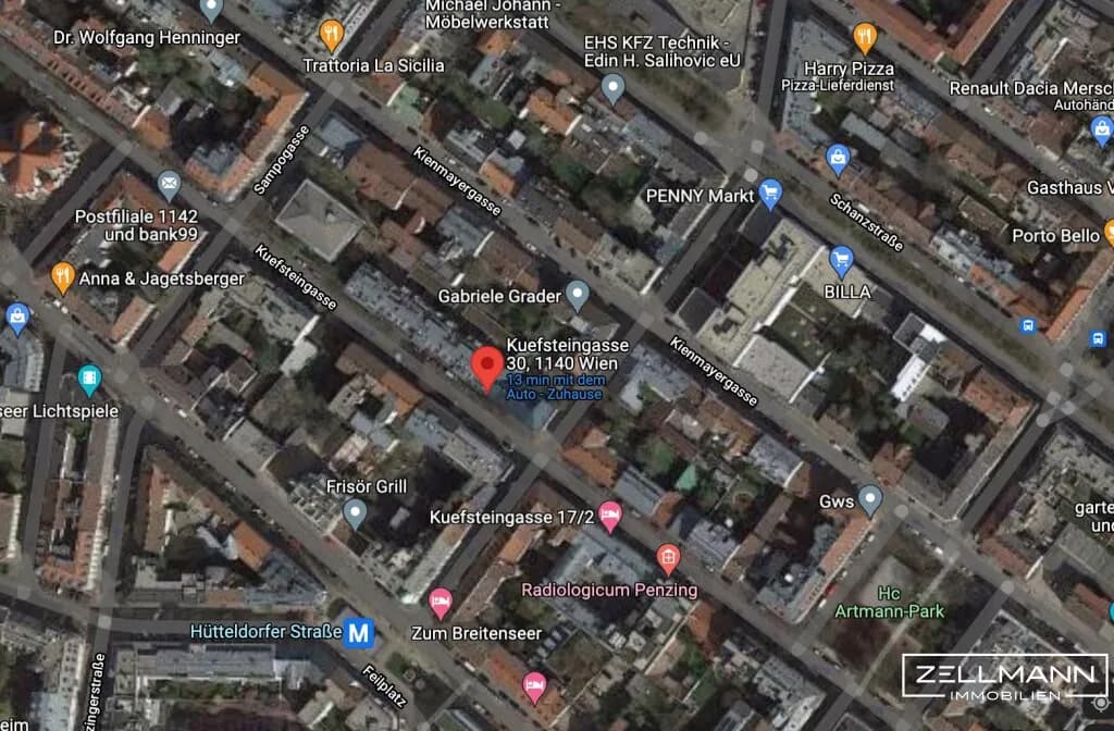 Immobilie mieten in Wien – 13 m², € 89 – Bild 6 von 8