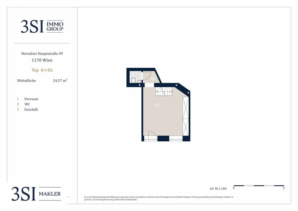 Gewerbeimmobilie kaufen in Wien – 73 m², € 283.566 – Bild 4 von 4