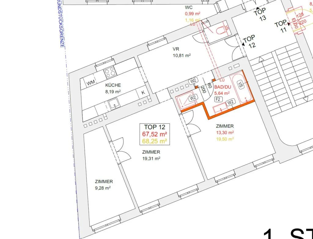 3-Zimmer-Wohnung kaufen in Wien – 67,52 m², € 599.000 – Bild 29 von 29