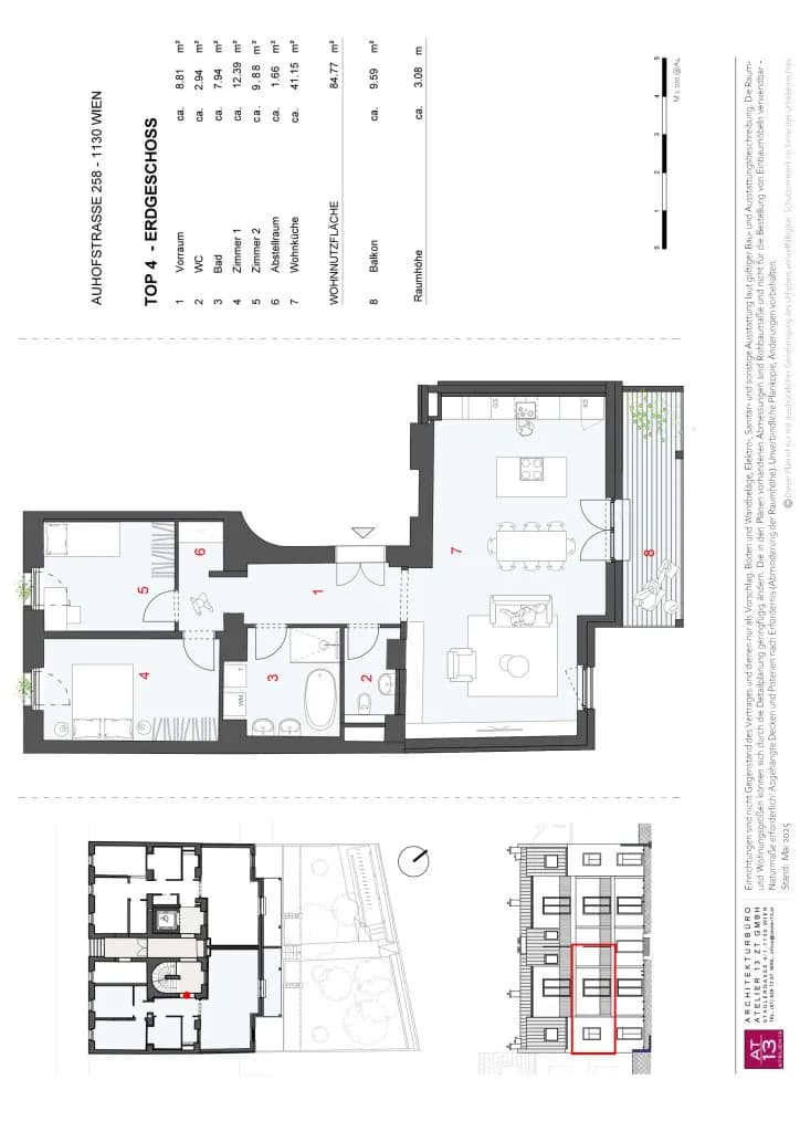 3-Zimmer-Wohnung kaufen in Wien – 84,77 m², € 598.000 – Bild 14 von 14