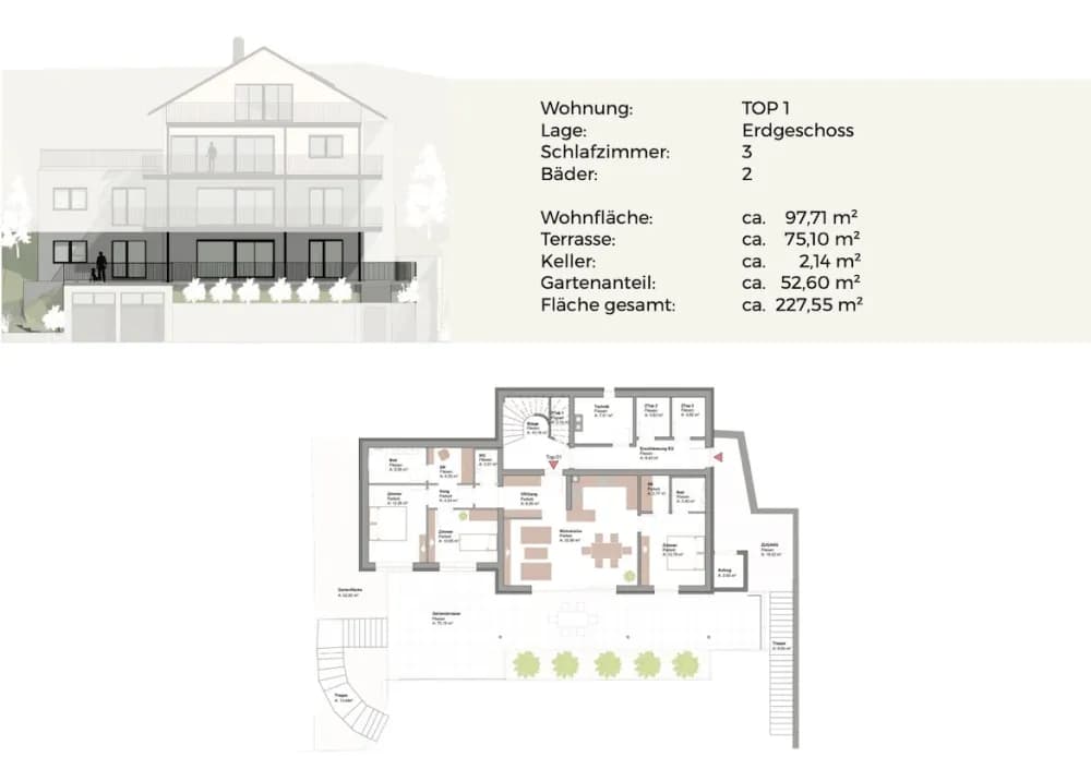 4-Zimmer-Wohnung kaufen in Spittal an der Drau – 97,71 m², € 799.000 – Bild 10 von 18