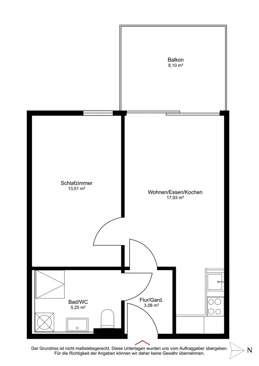 2-Zimmer-Wohnung kaufen in Graz – 40 m², € 170.000 – Bild 11 von 11