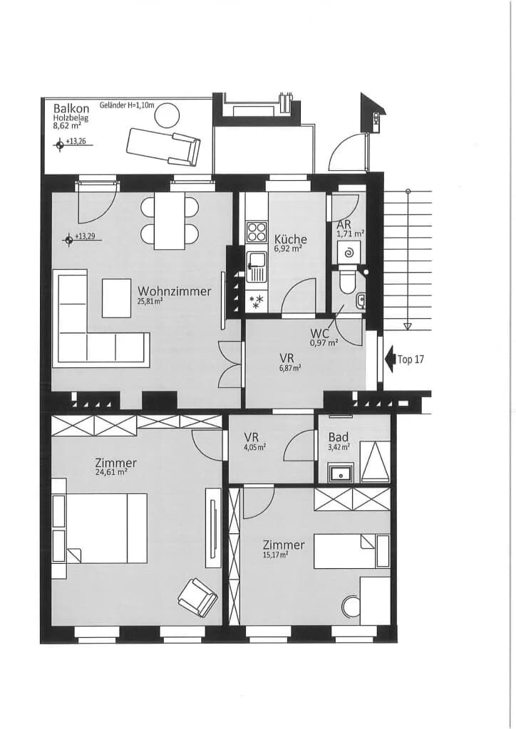 3-Zimmer-Wohnung kaufen in Wien – 89,53 m², € 750.000 – Bild 16 von 16