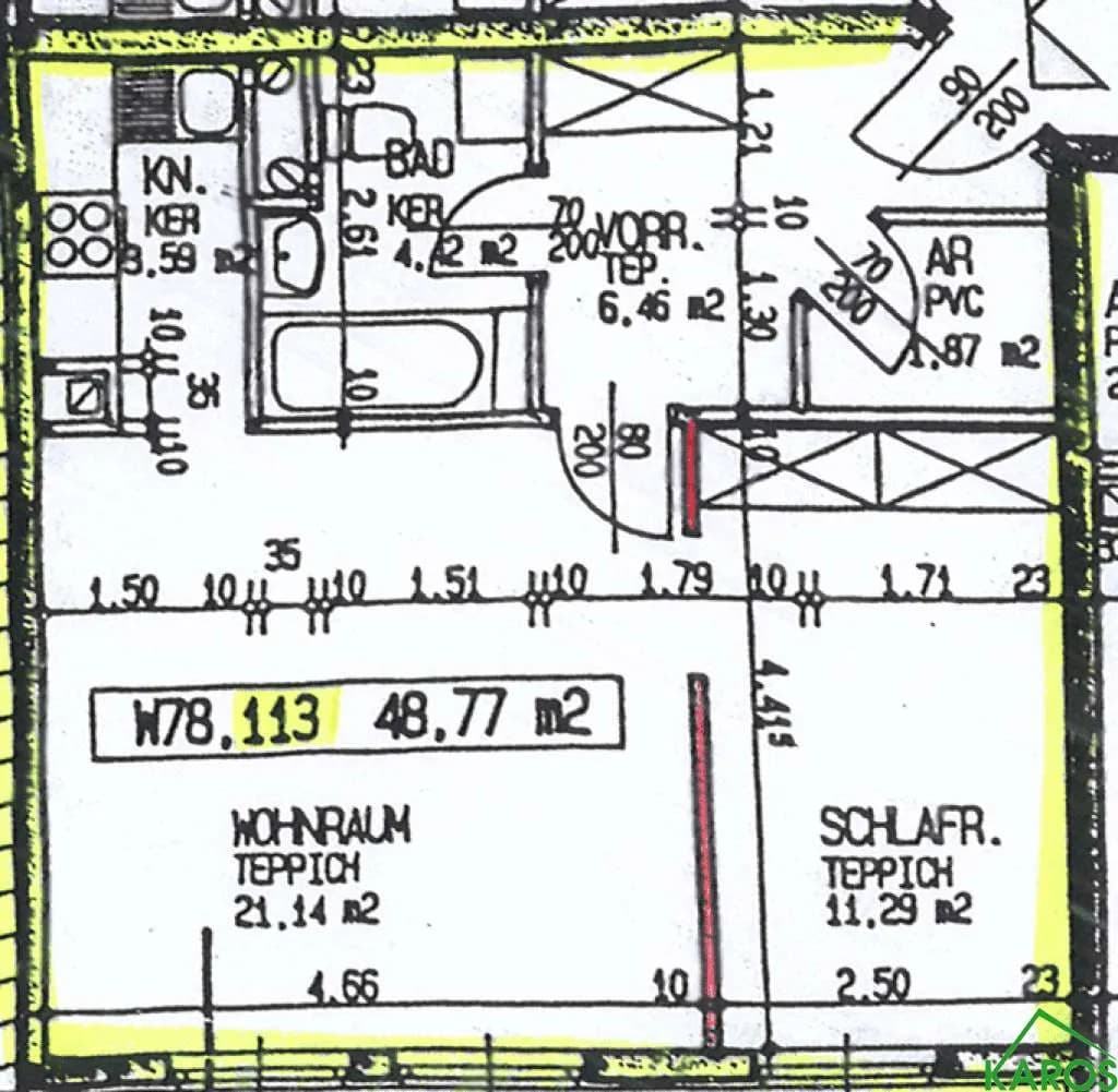 2-Zimmer-Wohnung mieten in Wien – 48,29 m², € 954 – Bild 18 von 18