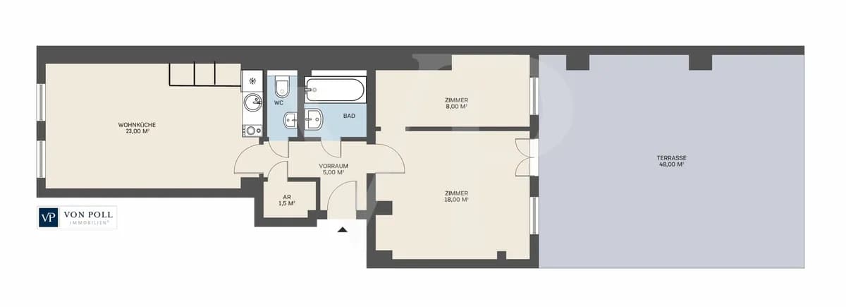 3-Zimmer-Wohnung kaufen in Wien – 60 m², € 745.000 – Bild 15 von 15