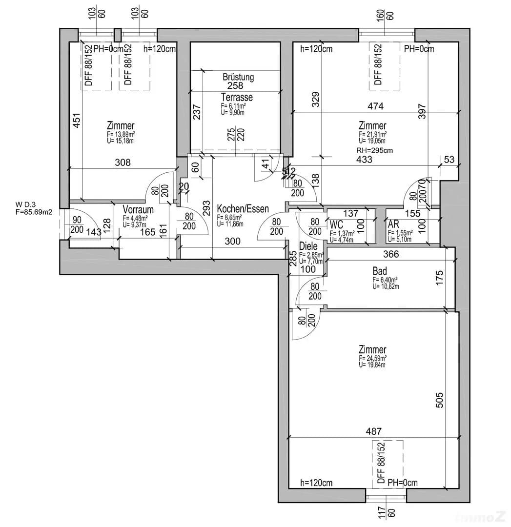 3-Zimmer-Wohnung kaufen in Graz – 85,69 m², € 399.900 – Bild 24 von 24