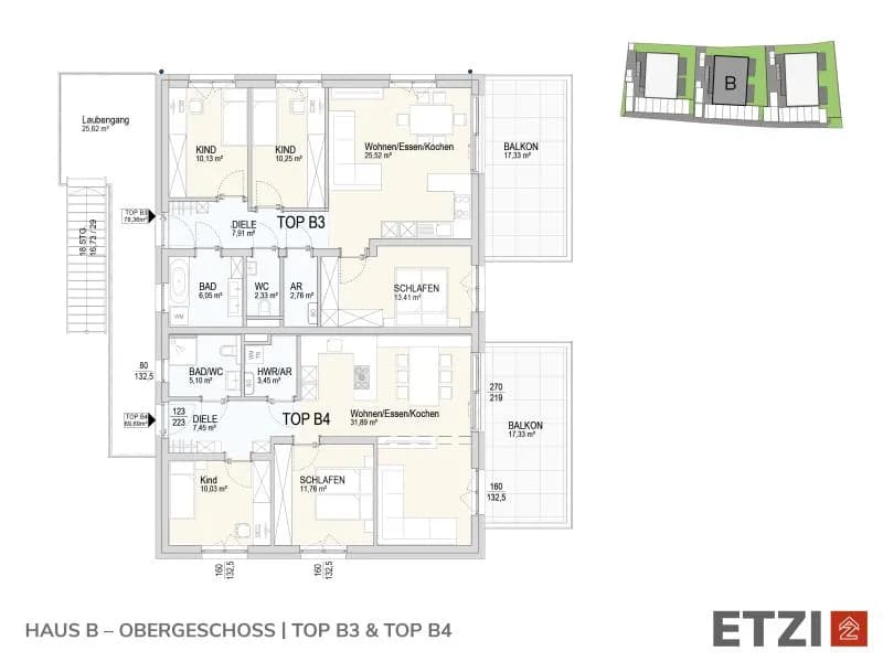 4-Zimmer-Wohnung kaufen in Gmunden – 78,36 m², € 351.900 – Bild 5 von 14