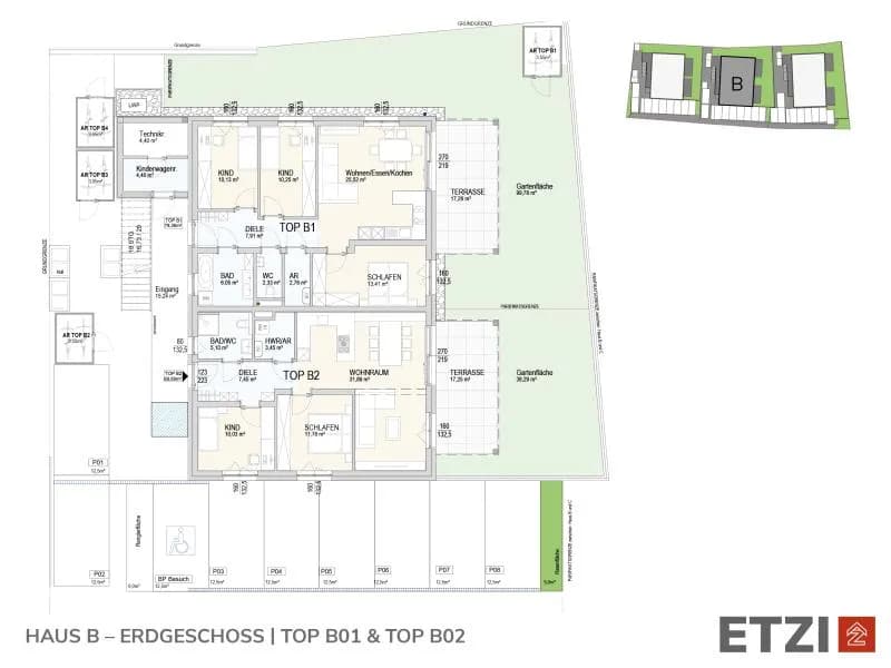4-Zimmer-Wohnung kaufen in Gmunden – 69,68 m², € 326.100 – Bild 5 von 13