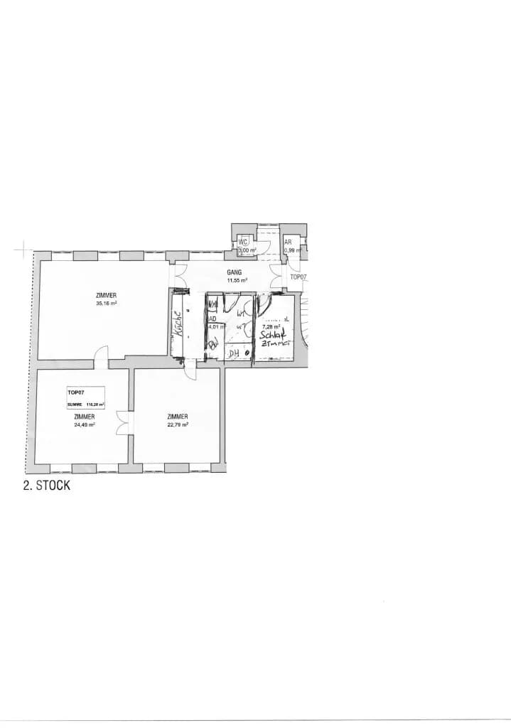 3-Zimmer-Wohnung mieten in Wien – 116,28 m², € 1.999 – Bild 14 von 14