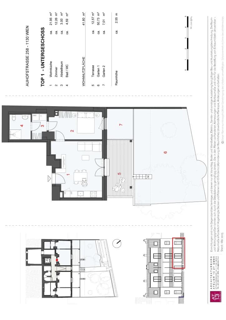 2-Zimmer-Wohnung kaufen in Wien – 41,8 m², € 388.000 – Bild 14 von 14