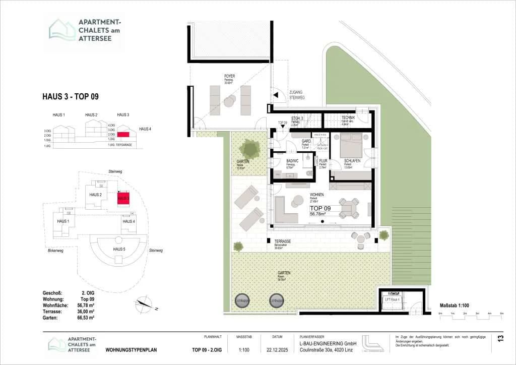 2-Zimmer-Wohnung kaufen in Vöcklabruck – 56,78 m², € 950.413 – Bild 5 von 5