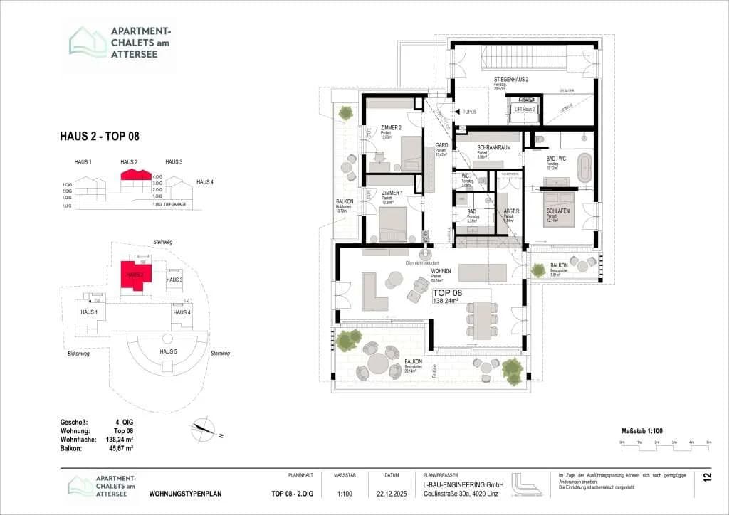 4-Zimmer-Wohnung kaufen in Vöcklabruck – 138,24 m², € 2.282.523 – Bild 6 von 6