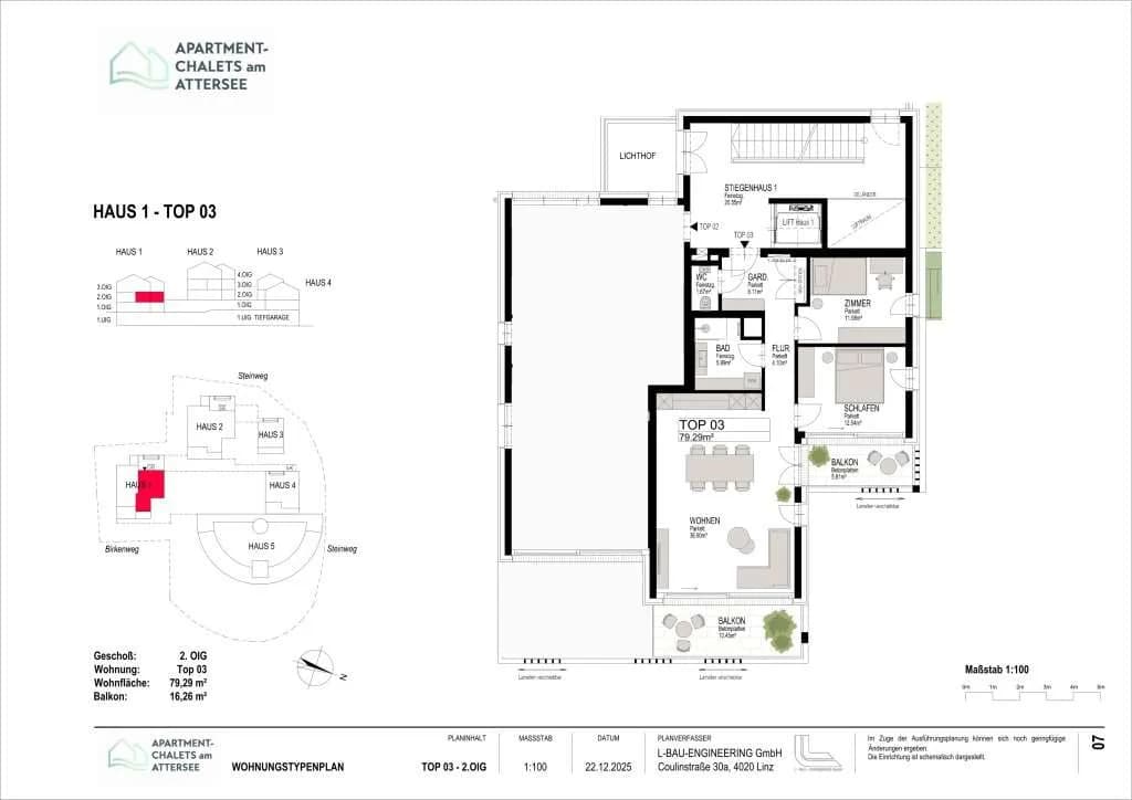 3-Zimmer-Wohnung kaufen in Vöcklabruck – 79,29 m², € 1.181.236 – Bild 5 von 5