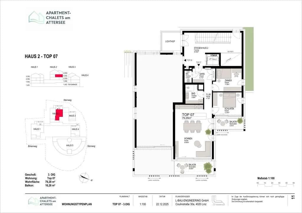 3-Zimmer-Wohnung kaufen in Vöcklabruck – 79,29 m², € 1.181.236 – Bild 5 von 5