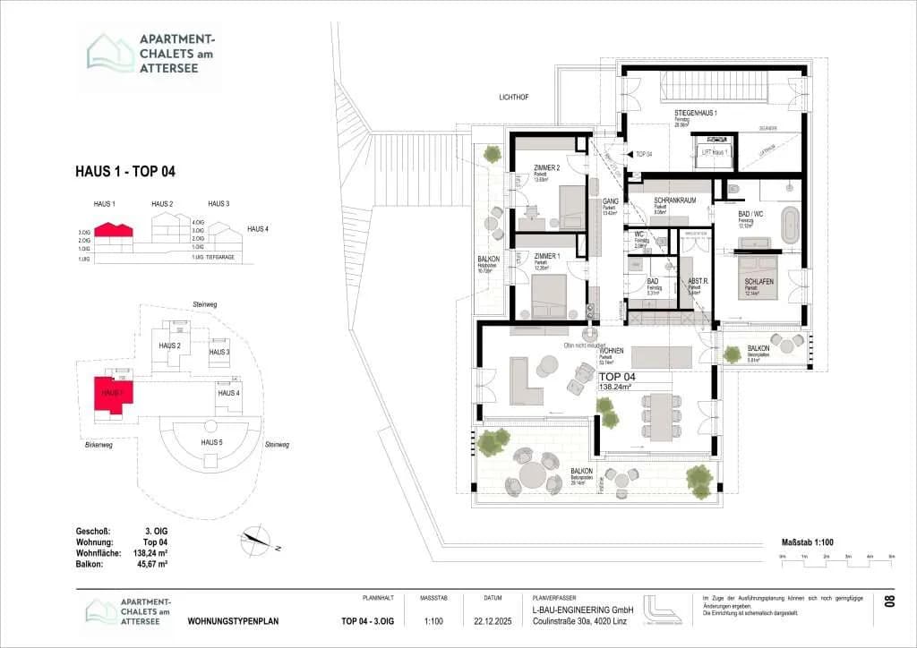4-Zimmer-Wohnung kaufen in Vöcklabruck – 138,24 m², € 2.282.523 – Bild 6 von 6