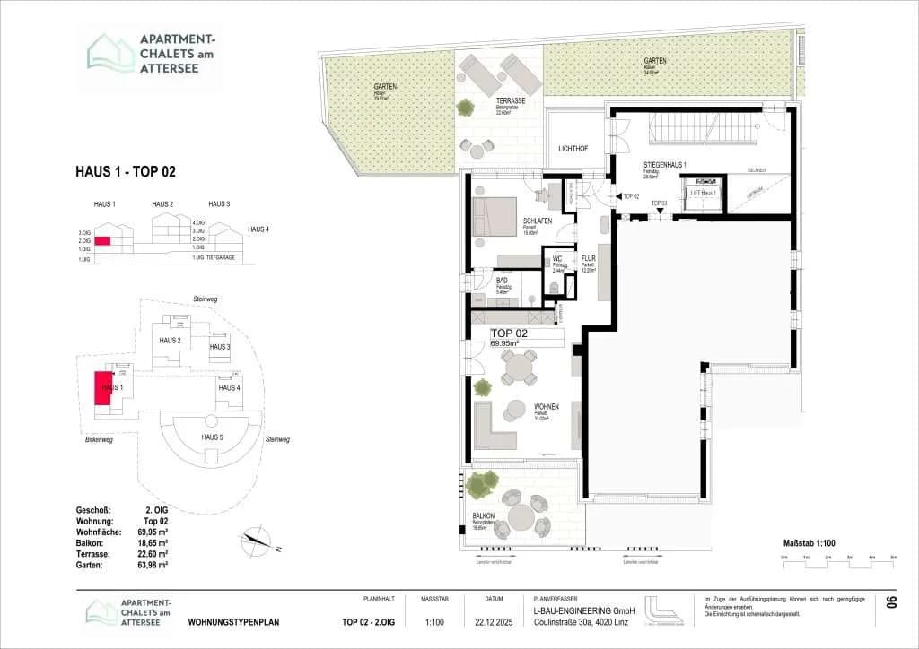 2-Zimmer-Wohnung kaufen in Vöcklabruck – 69,65 m², € 1.261.918 – Bild 6 von 6