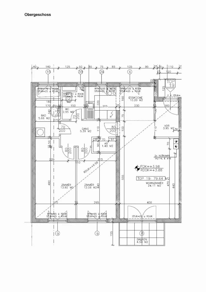 3-Zimmer-Wohnung mieten in Baden – 78,2 m², € 856 – Bild 7 von 7