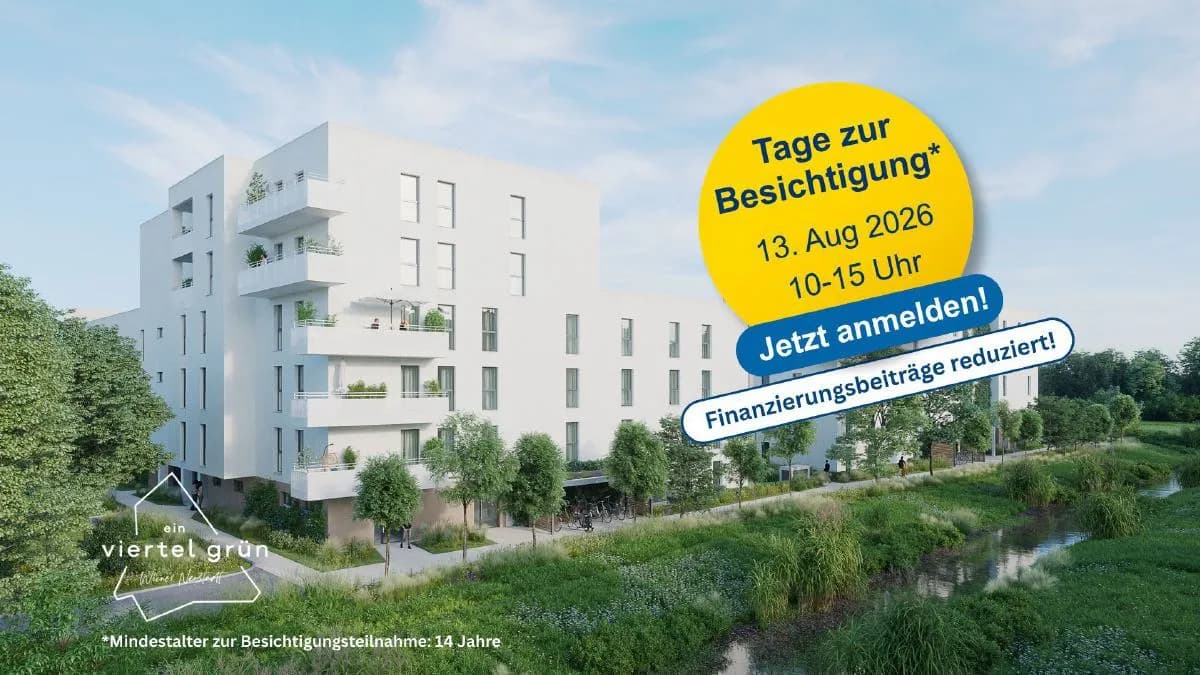 2-Zimmer-Wohnung mieten in Wiener Neustadt – 53,25 m², € 702