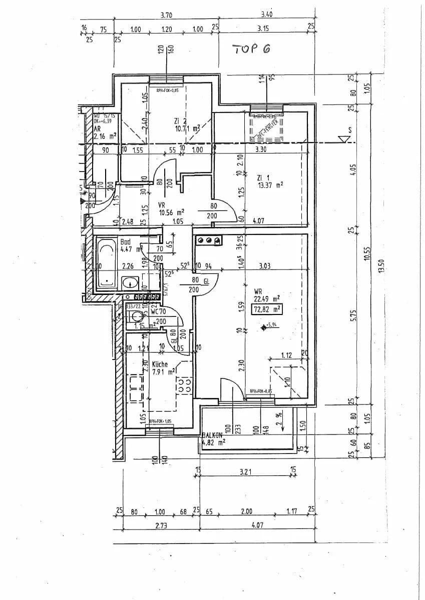 3-Zimmer-Wohnung mieten in Hollabrunn – 72,82 m², € 800 – Bild 11 von 11