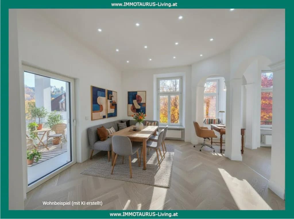 Wohnung mieten in Graz – 61 m², € 1.790